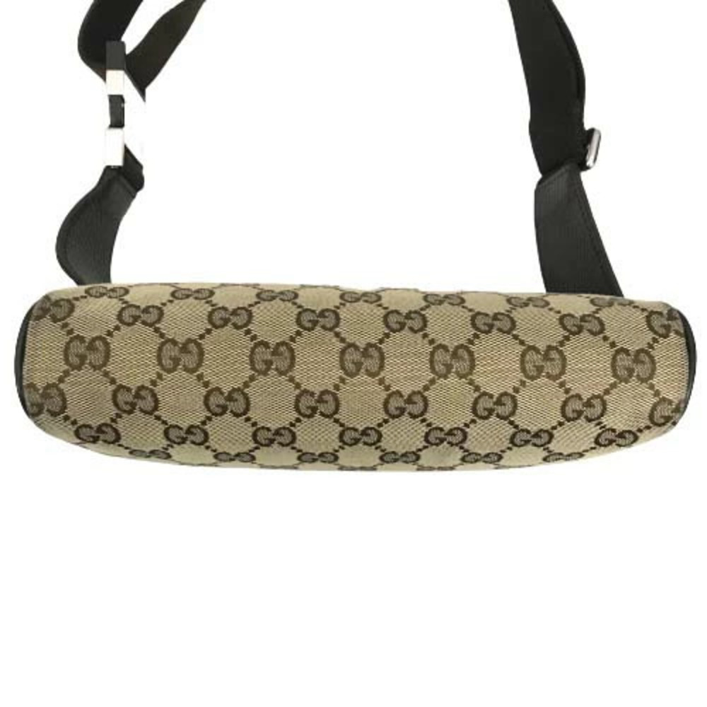 Gucci GG Body Bum Crossbody Belt Bag Waist Crossbody Leather Brown - Picture 8 of 10